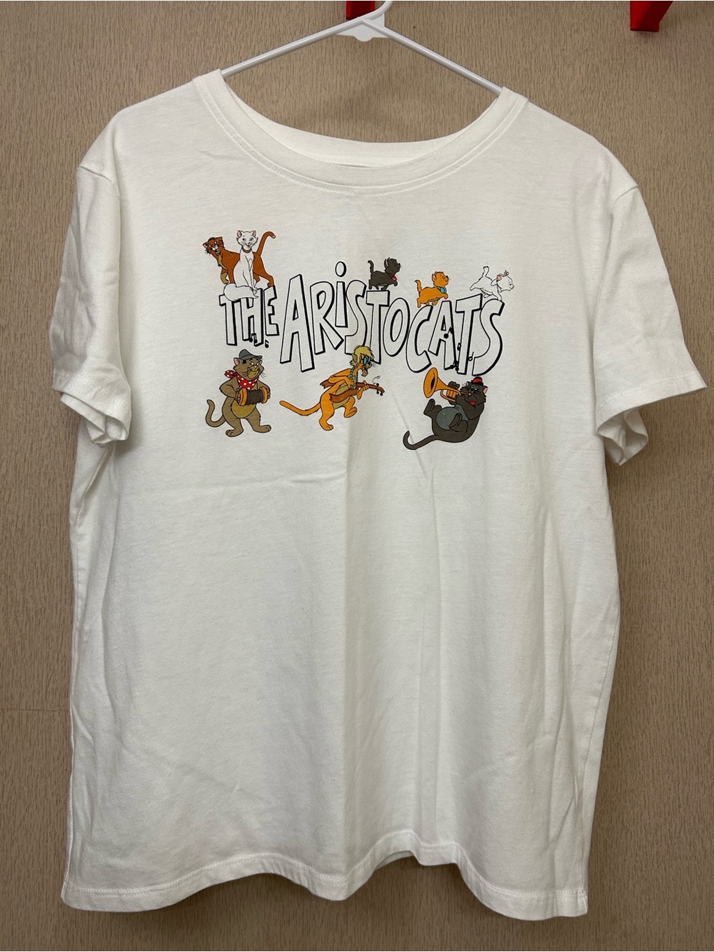 Disney - The Aristocats Cat Graphic T Shirt - Size XL